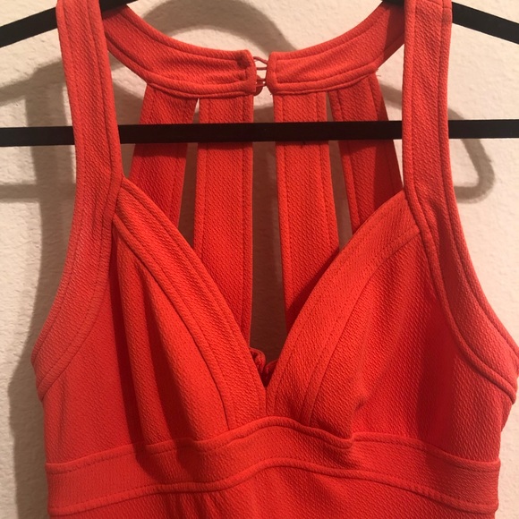 Anthropologie - Tracy Reese - Coral Party Dress - Picture 5 of 7